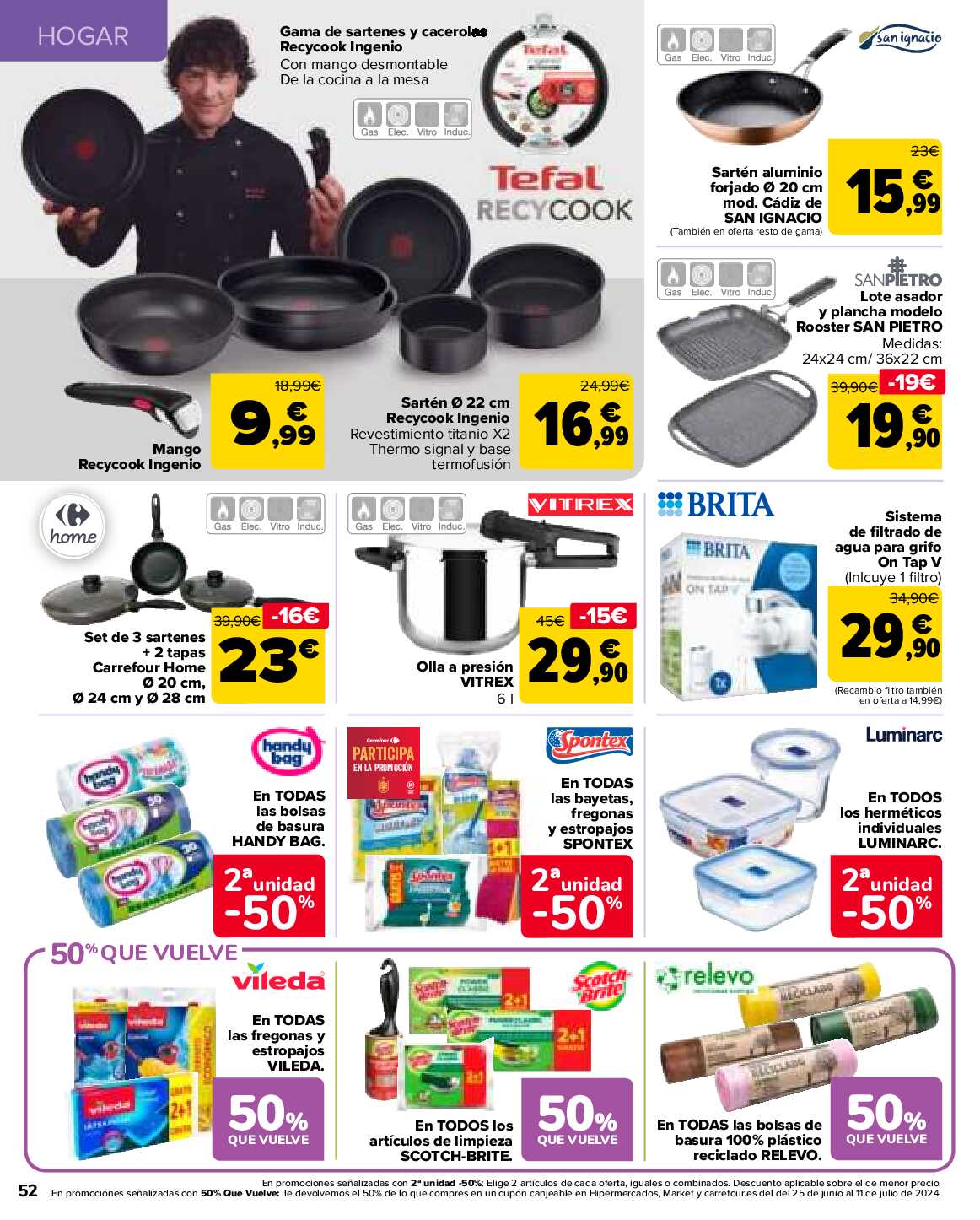 50% que vuelve Carrefour. Página 52