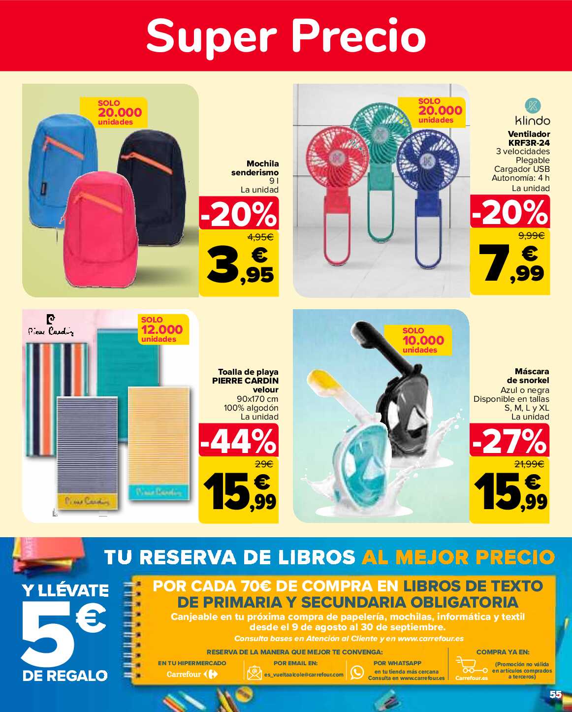 50% que vuelve Carrefour. Página 55