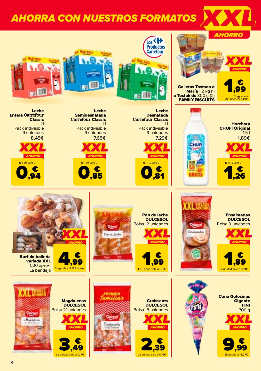 50% que vuelve Carrefour. Página 04