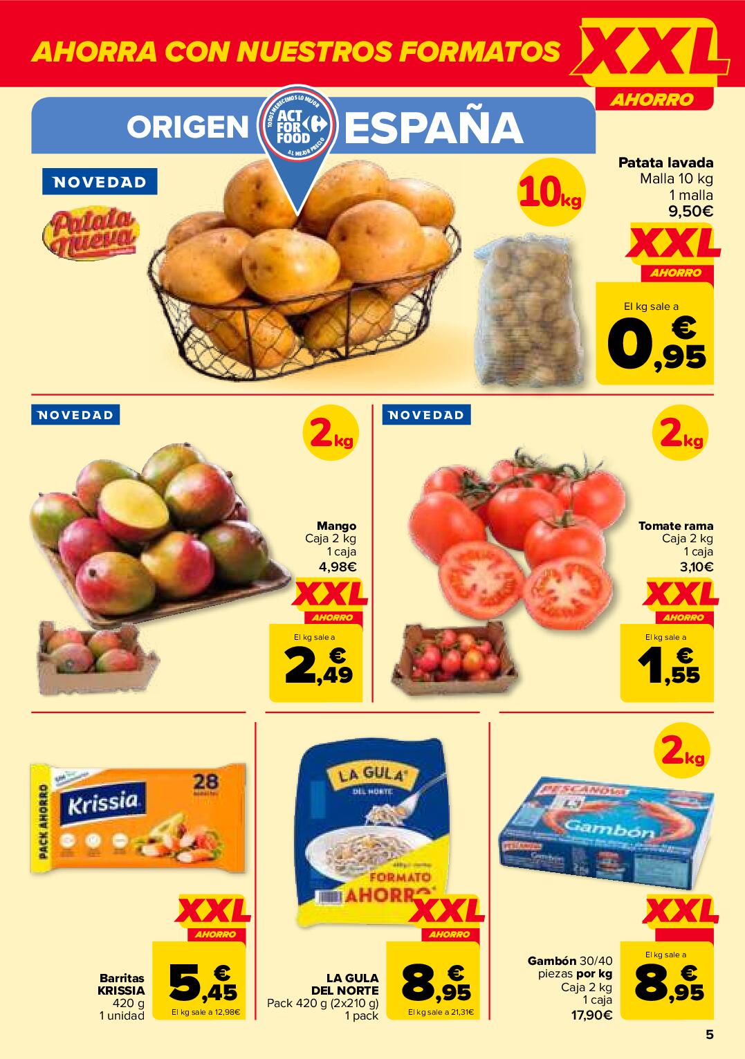 50% que vuelve Carrefour. Página 05