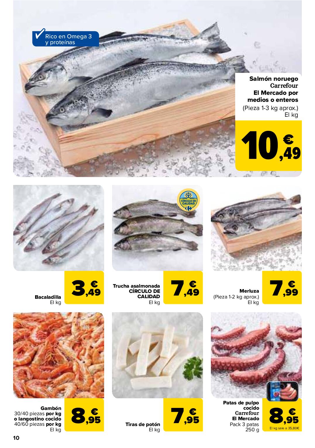 50% que vuelve Carrefour. Página 10
