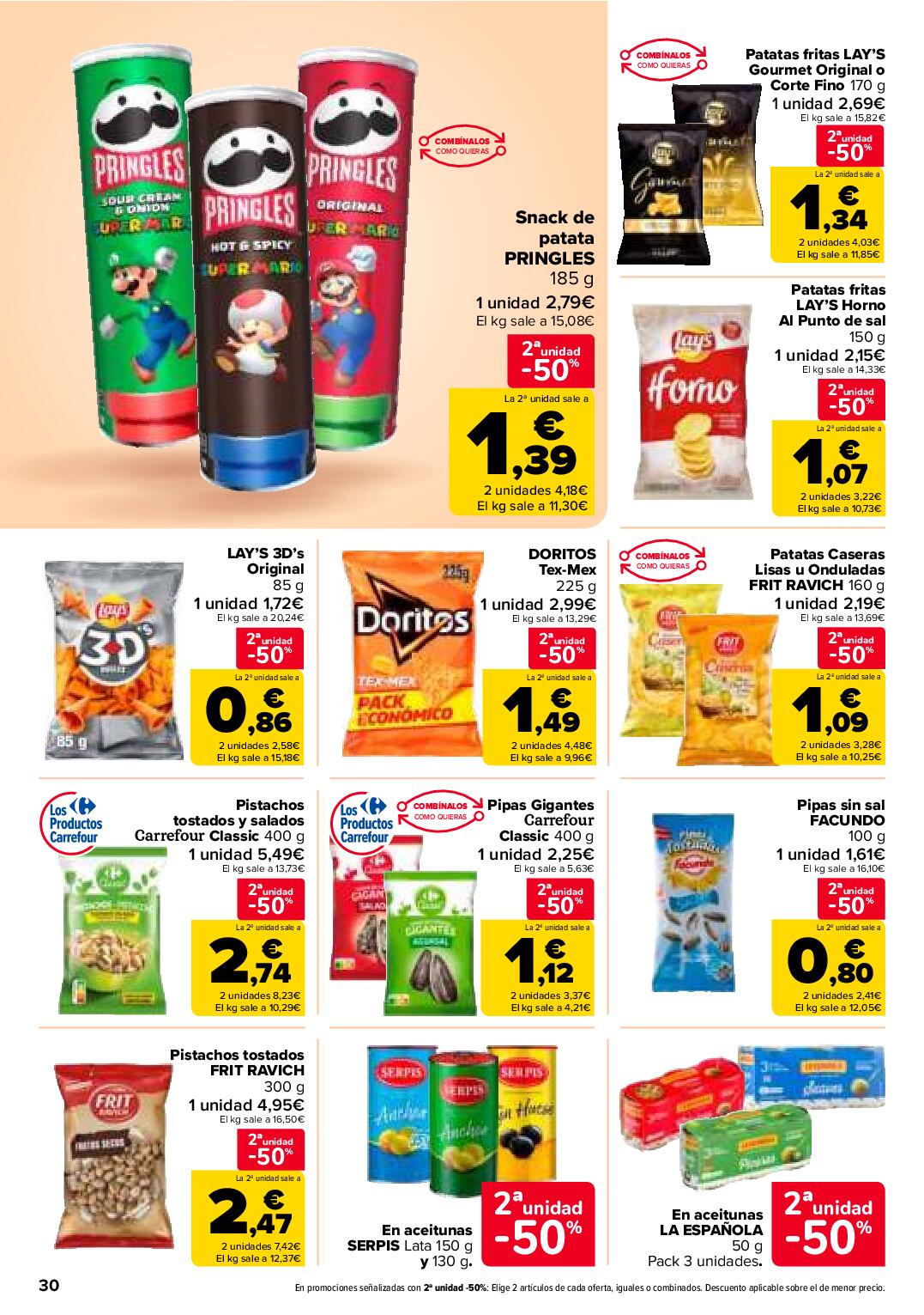 50% que vuelve Carrefour. Página 30
