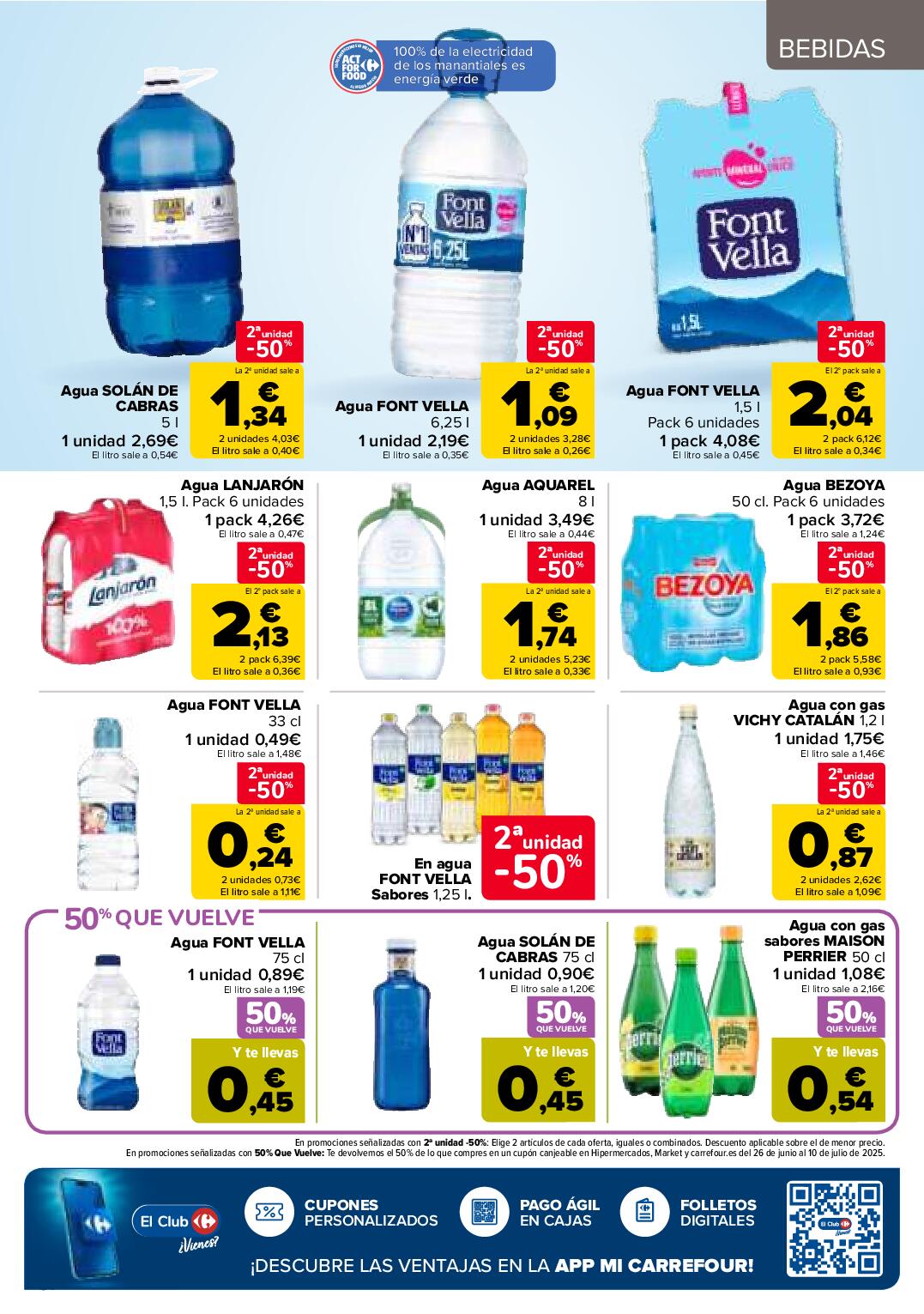 50% que vuelve Carrefour. Página 37