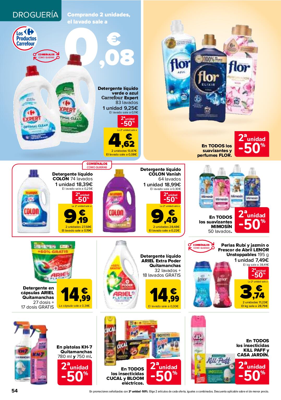 50% que vuelve Carrefour. Página 54