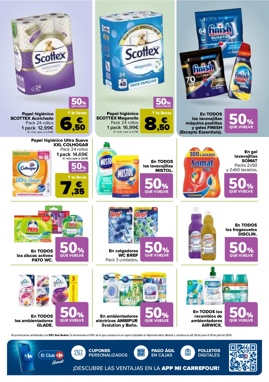 50% que vuelve Carrefour. Página 57