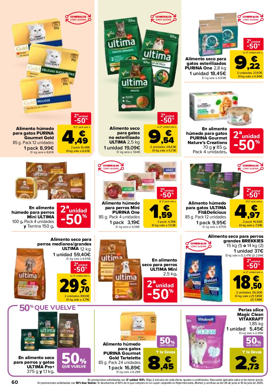 50% que vuelve Carrefour. Página 60