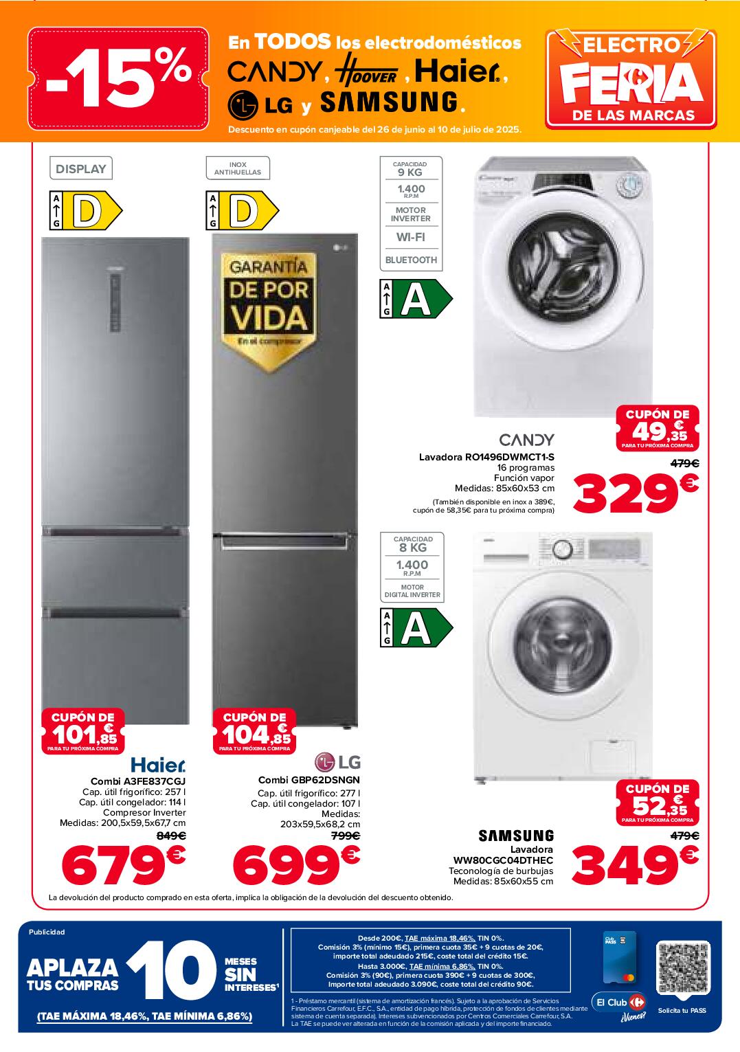 50% que vuelve Carrefour. Página 73