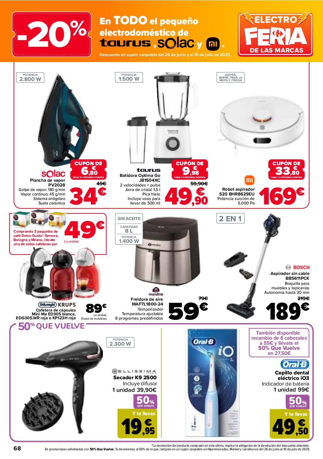 50% que vuelve Carrefour. Página 74
