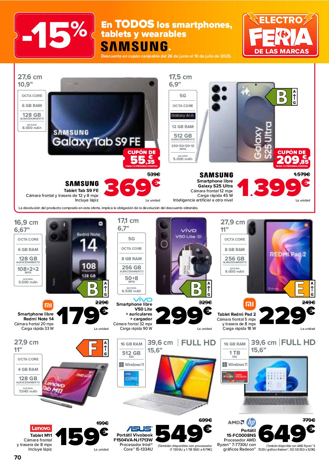 50% que vuelve Carrefour. Página 76