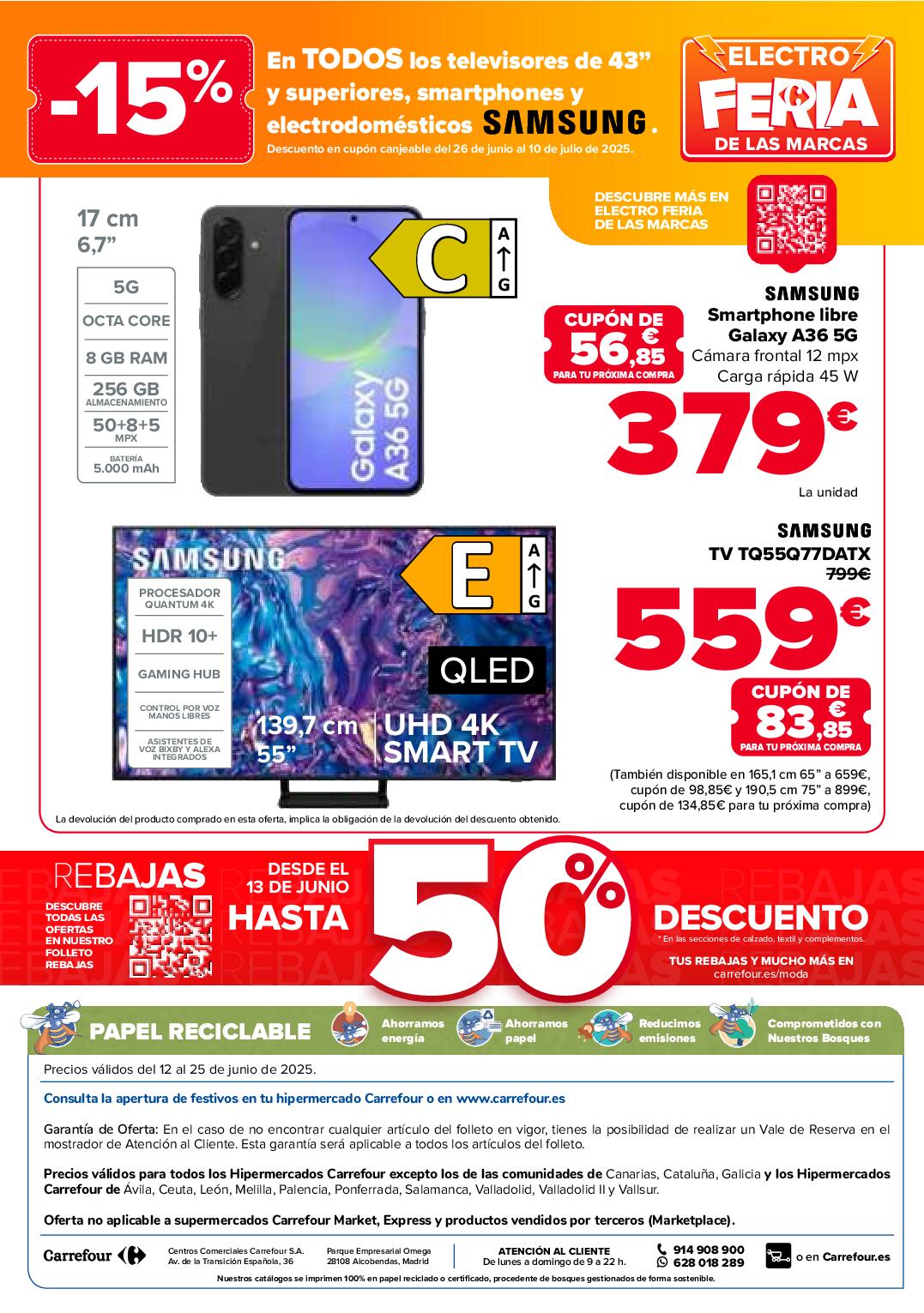 50% que vuelve Carrefour. Página 78