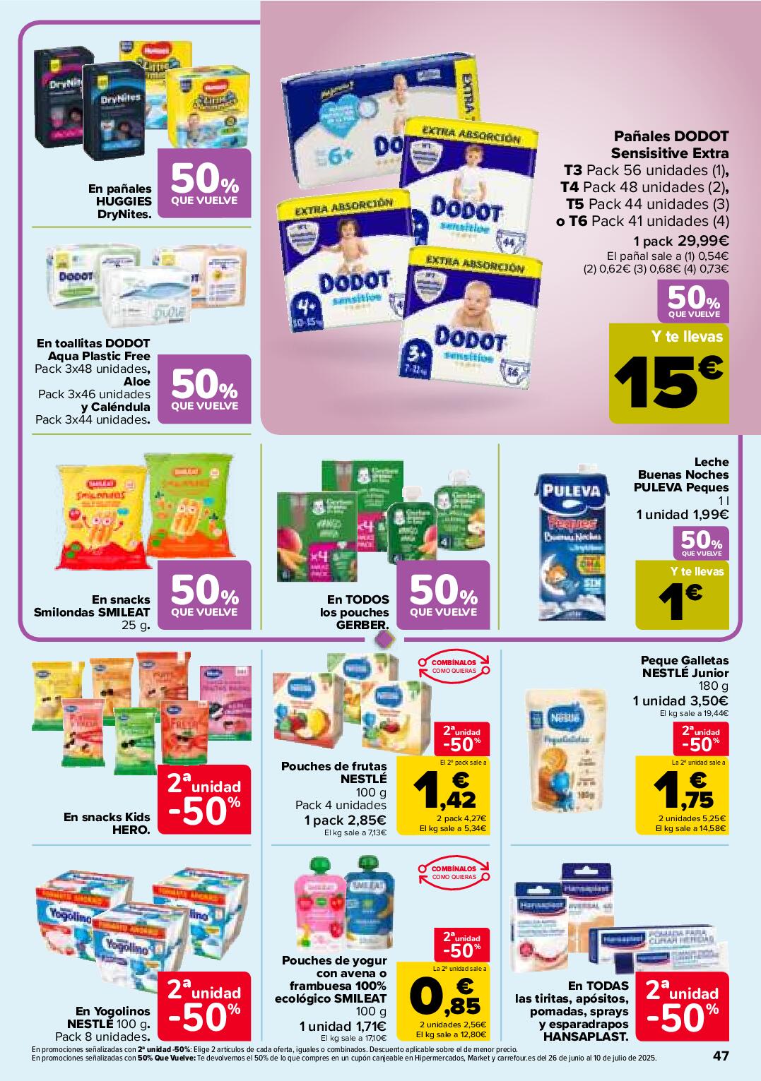 50% que vuelve Carrefour. Página 47