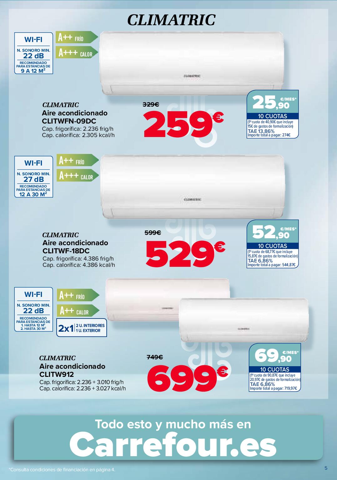 El verano más fresco al mejor precio Carrefour. Página 05