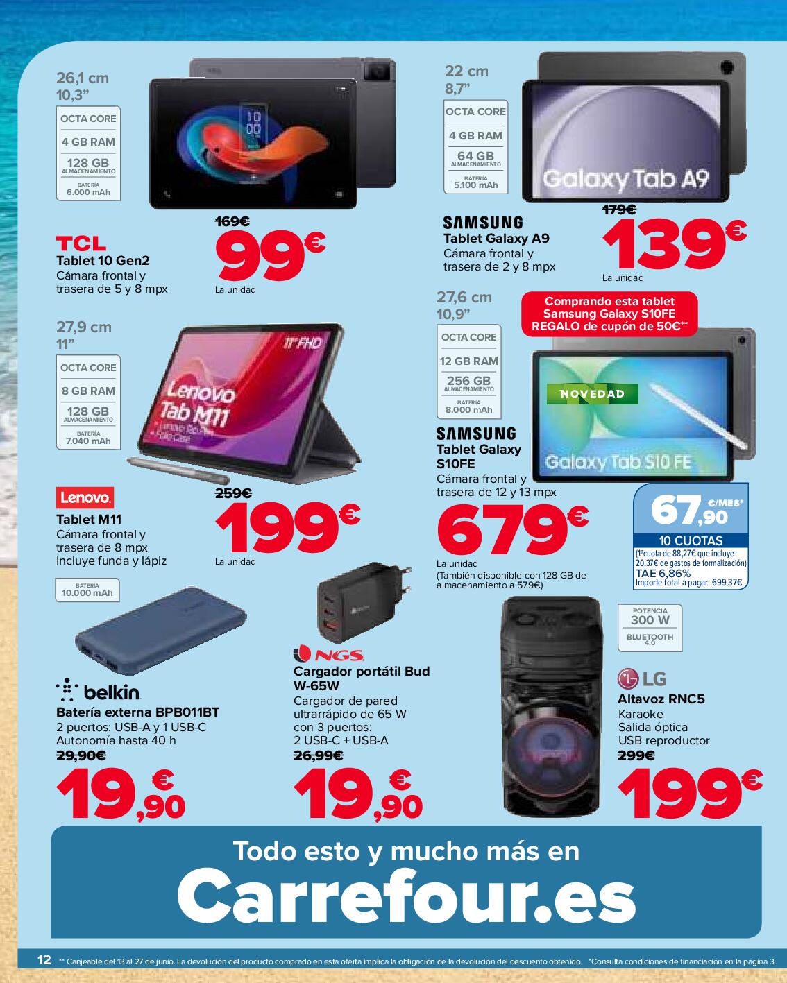 Electroverano Carrefour. Página 12
