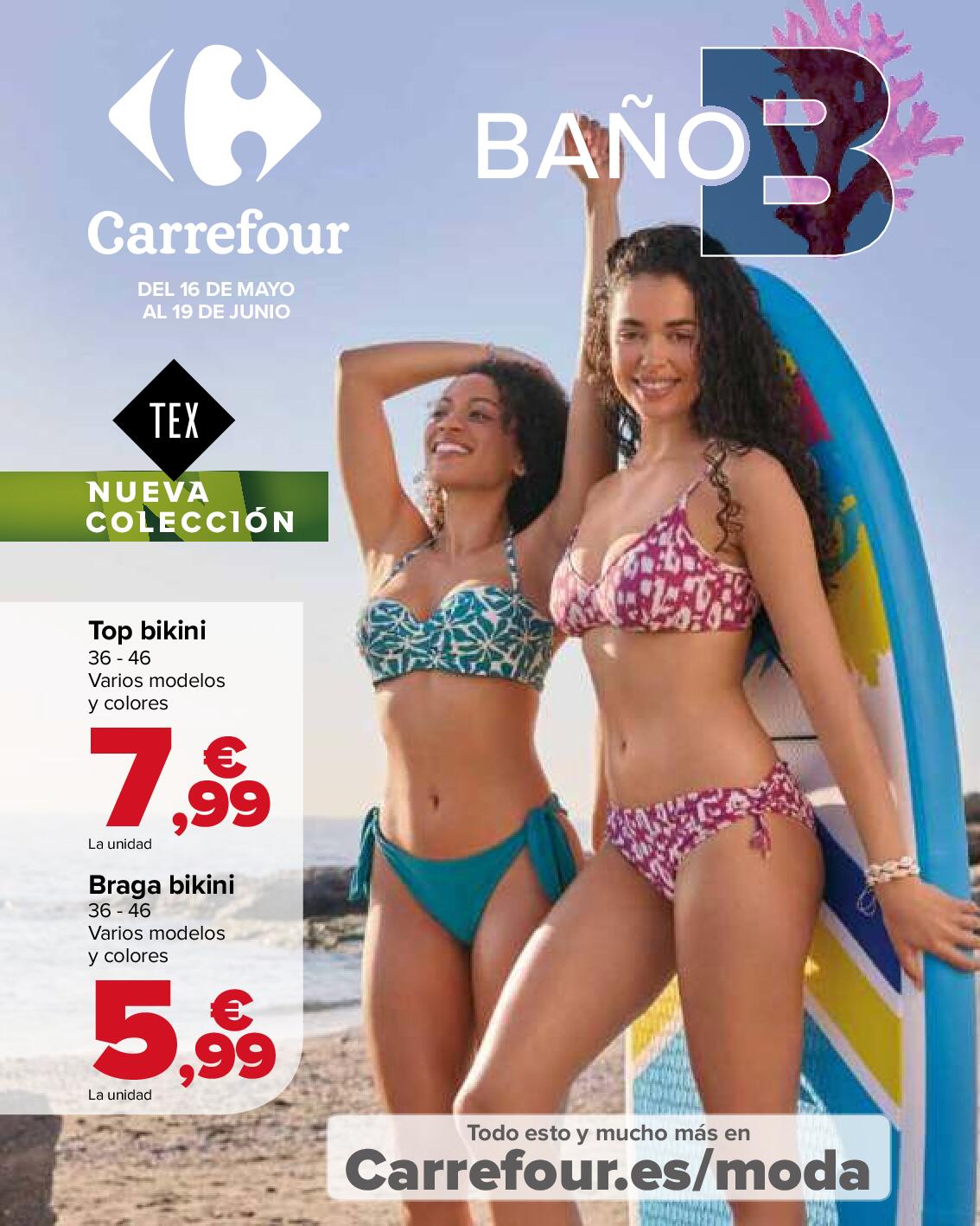 Moda baño Carrefour. Página 01