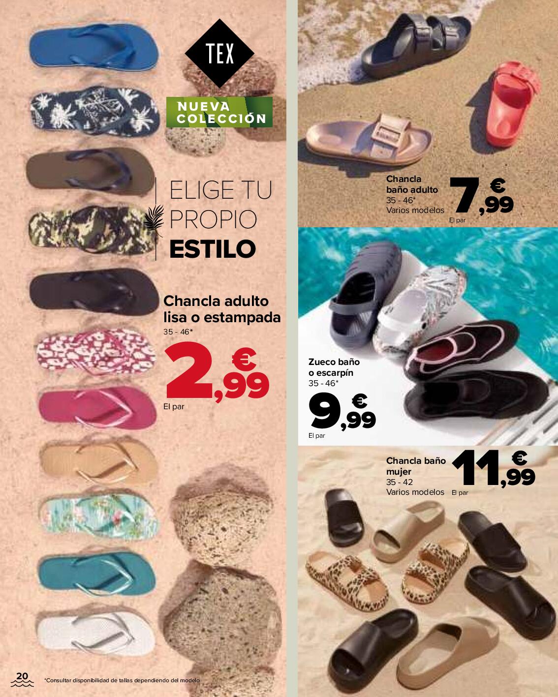 Moda baño Carrefour. Página 20