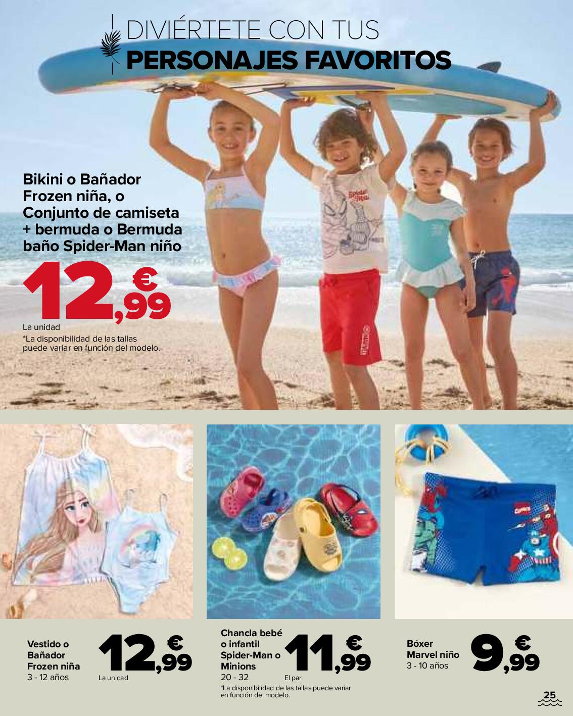 Moda baño Carrefour. Página 25