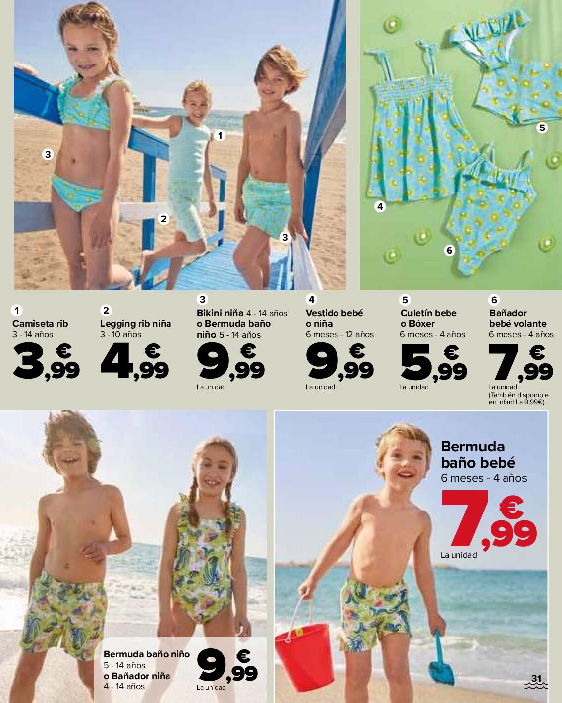 Moda baño Carrefour. Página 31