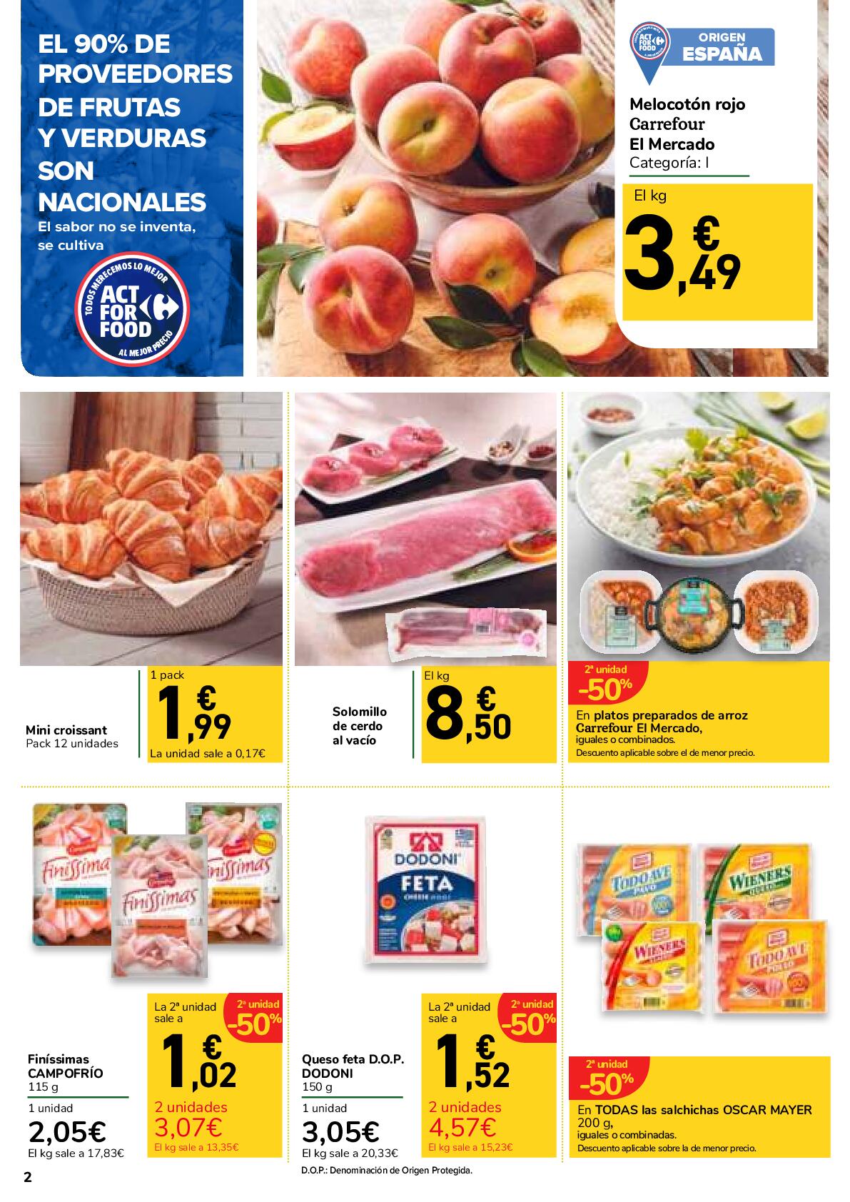 2ª unidad al -50% Carrefour Express. Página 02