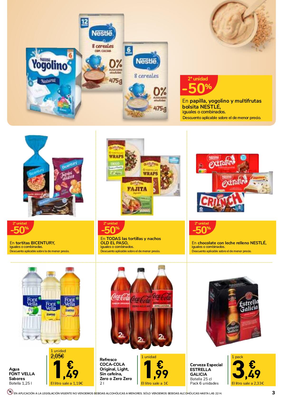 2ª unidad al -50% Carrefour Express. Página 03