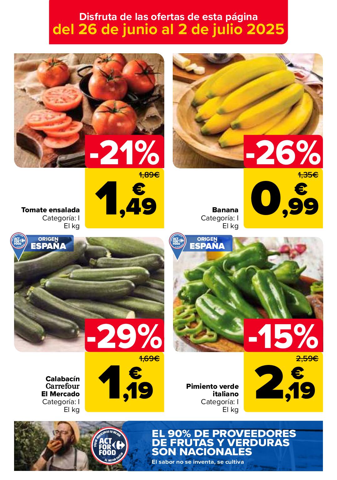 Folleto 3x2 Carrefour. Página 05