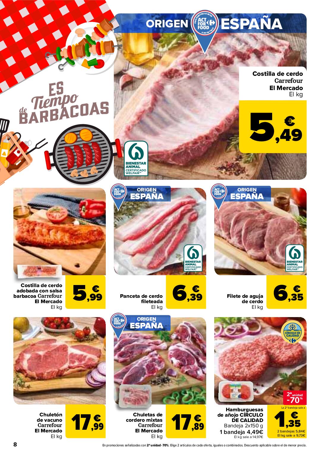 Folleto 3x2 Carrefour. Página 08