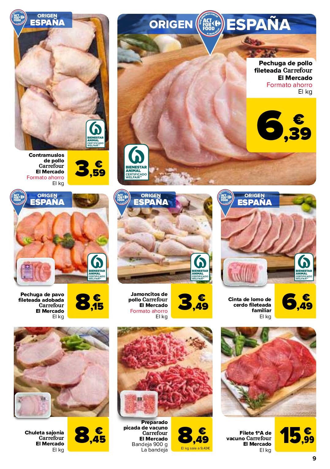 Folleto 3x2 Carrefour. Página 09