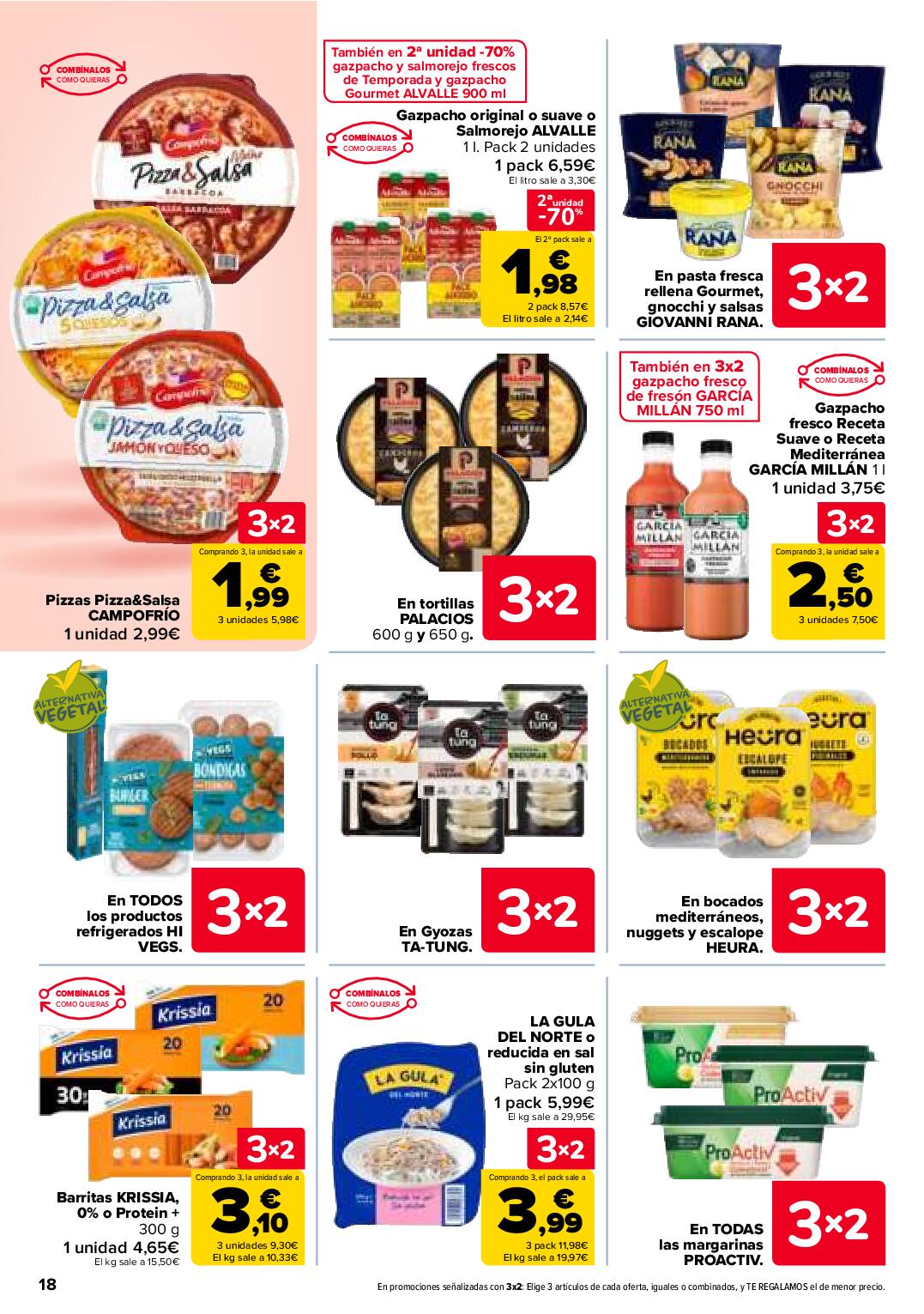 Folleto 3x2 Carrefour. Página 14