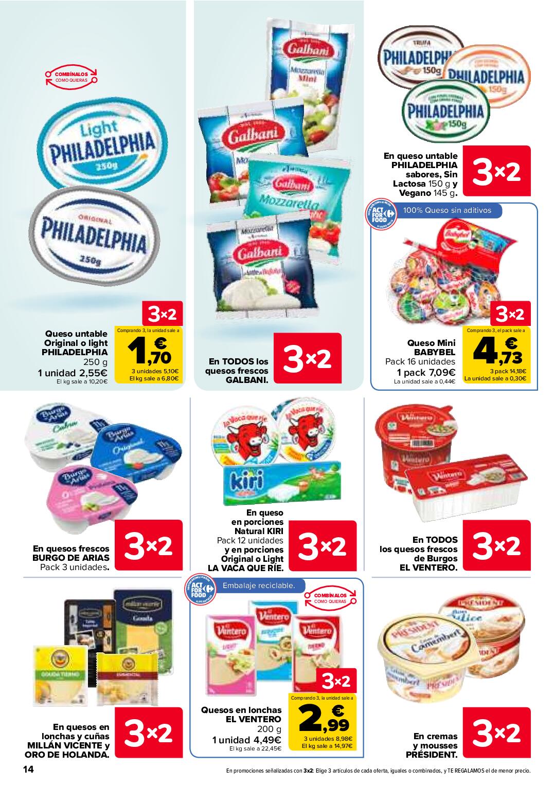Folleto 3x2 Carrefour. Página 18