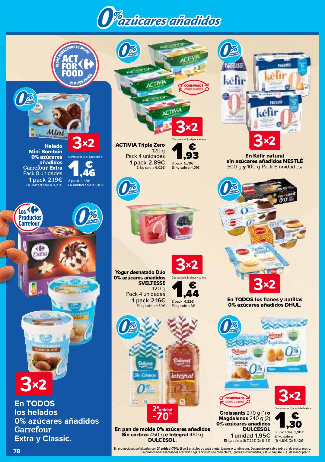 Folleto 3x2 Carrefour. Página 30