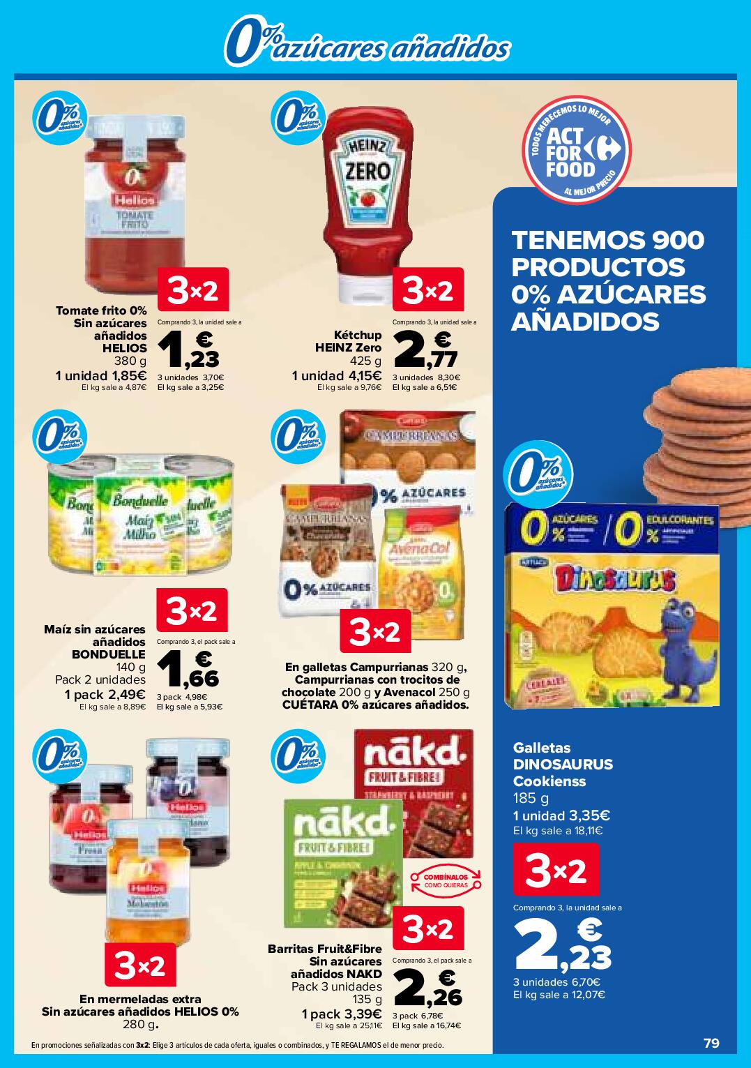 Folleto 3x2 Carrefour. Página 31
