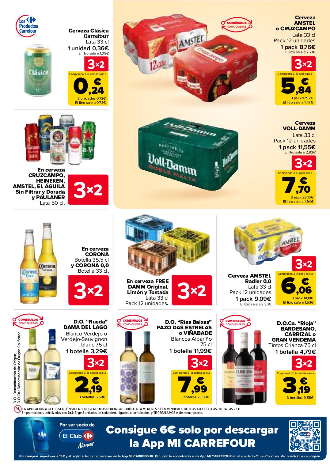 Folleto 3x2 Carrefour. Página 45