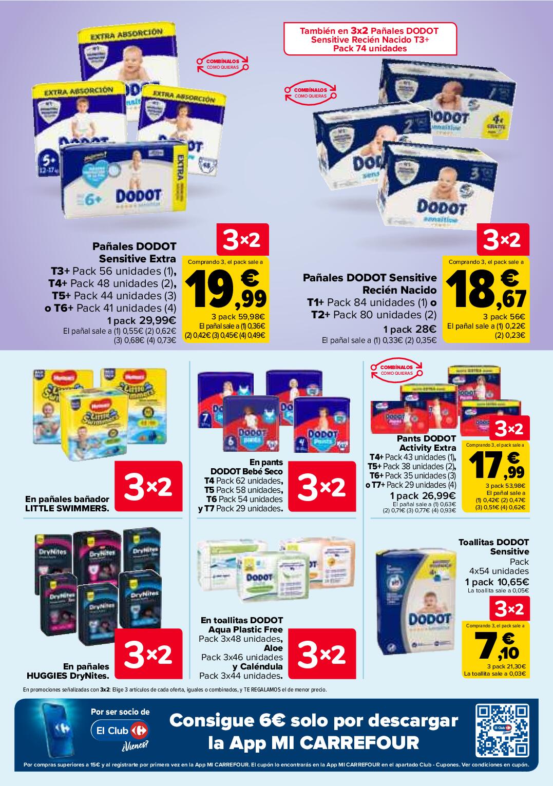 Folleto 3x2 Carrefour. Página 49