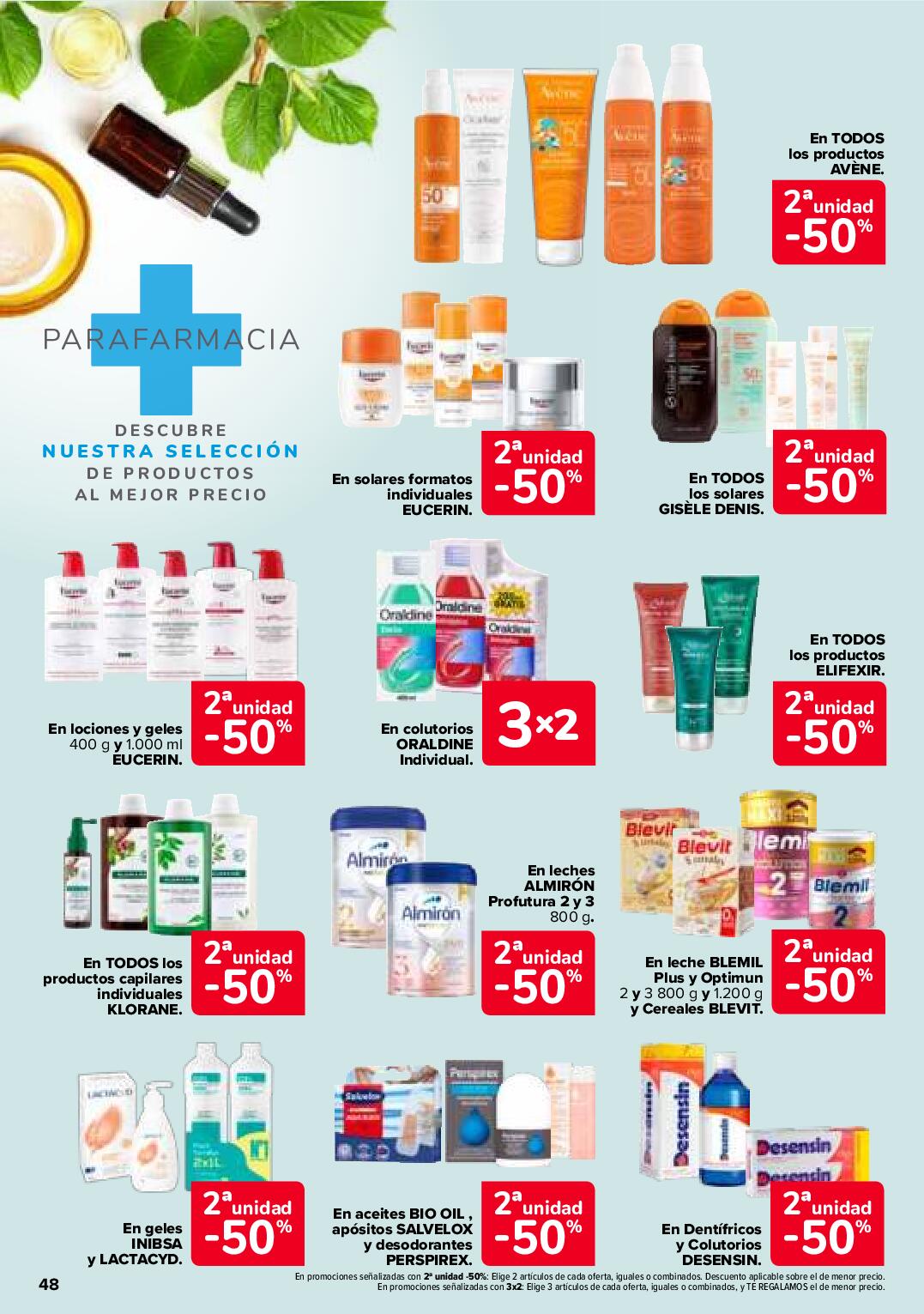 Folleto 3x2 Carrefour. Página 50