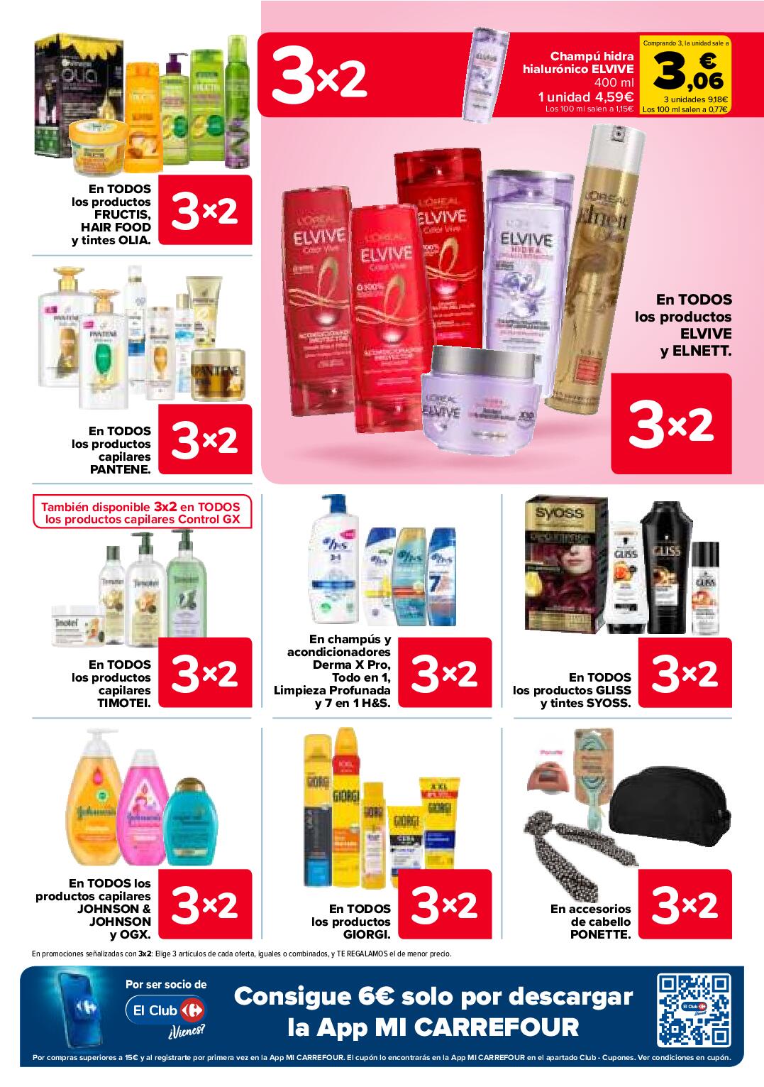 Folleto 3x2 Carrefour. Página 55