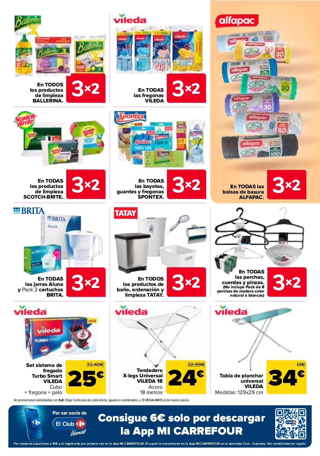 Folleto 3x2 Carrefour. Página 61