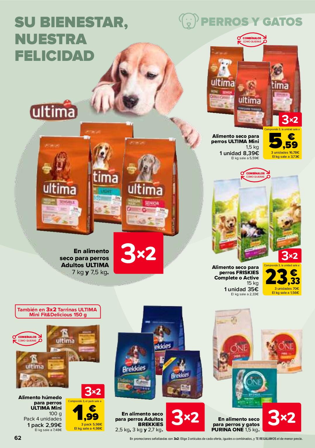 Folleto 3x2 Carrefour. Página 66
