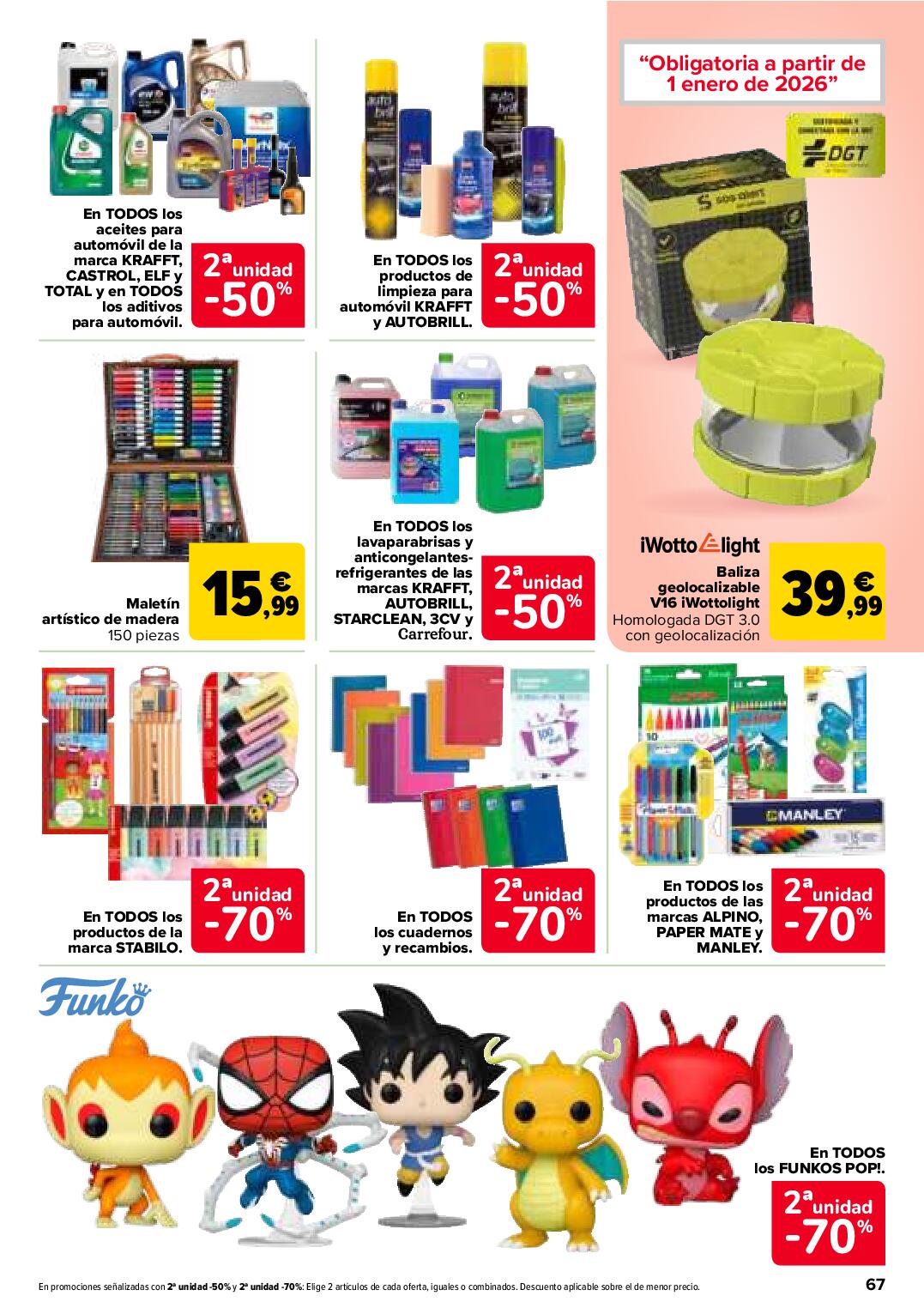 Folleto 3x2 Carrefour. Página 69