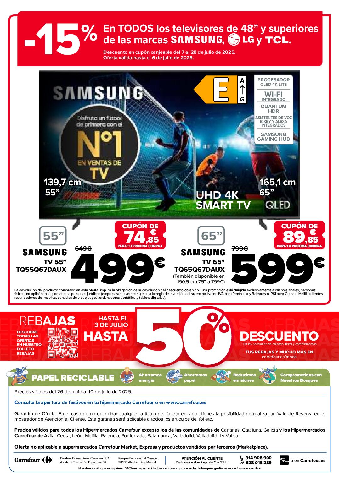 Folleto 3x2 Carrefour. Página 82