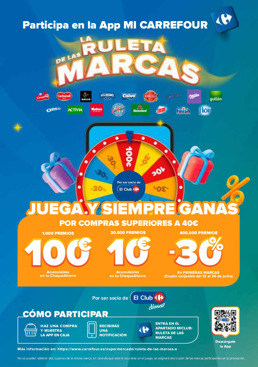 Folleto 3x2 Carrefour. Página 02