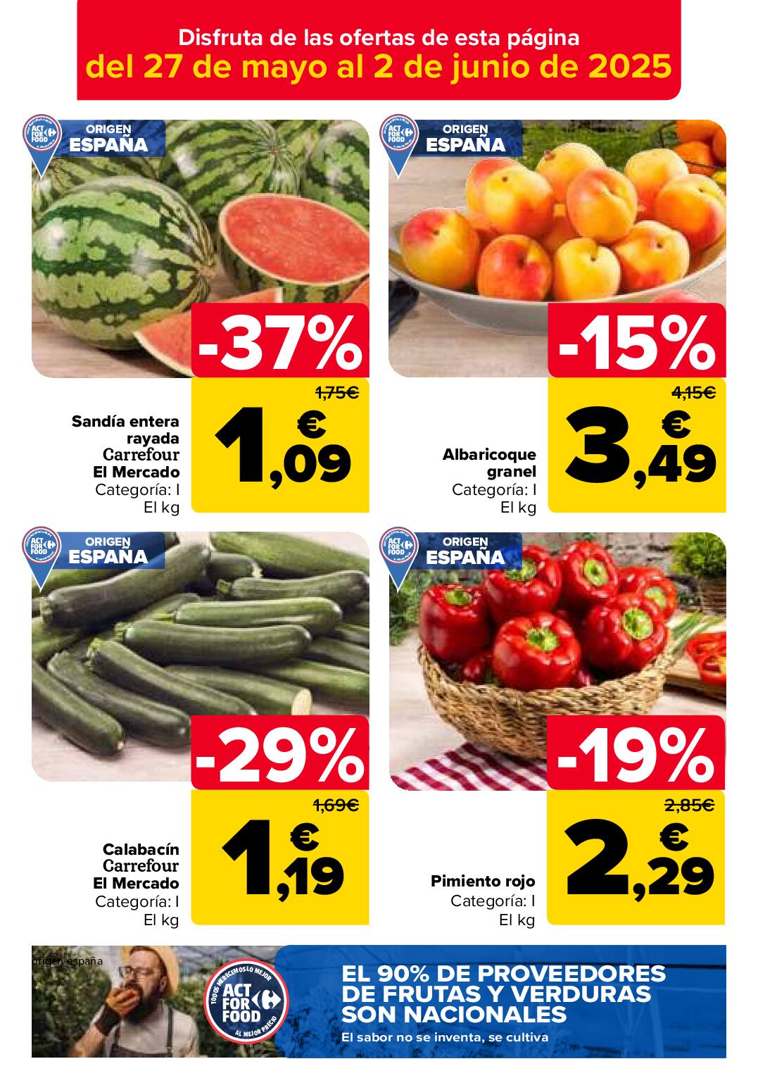 Folleto 3x2 Carrefour. Página 05