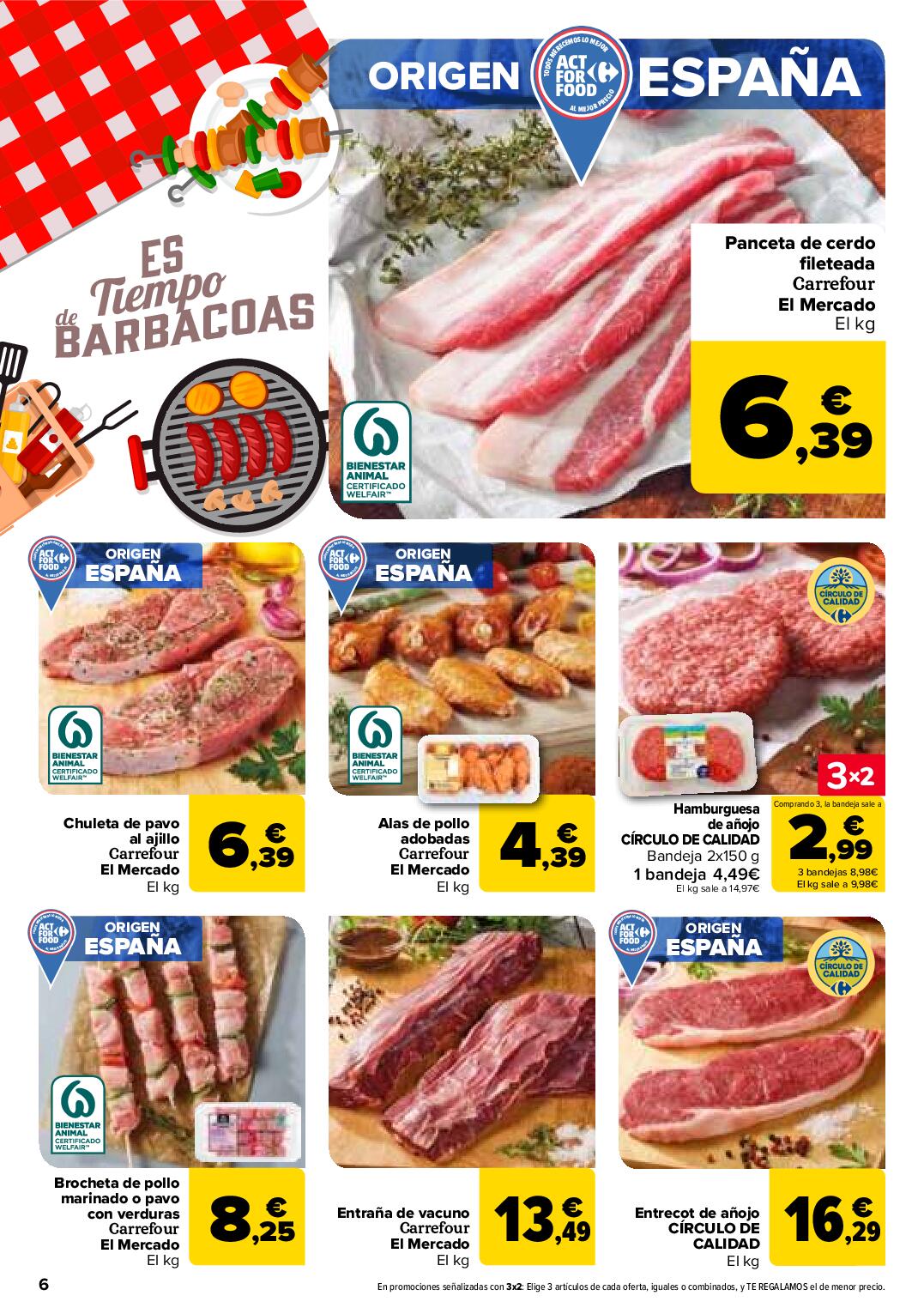 Folleto 3x2 Carrefour. Página 06