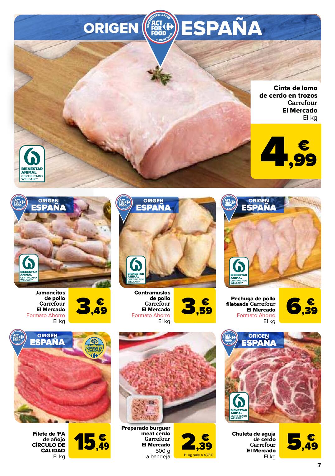 Folleto 3x2 Carrefour. Página 07
