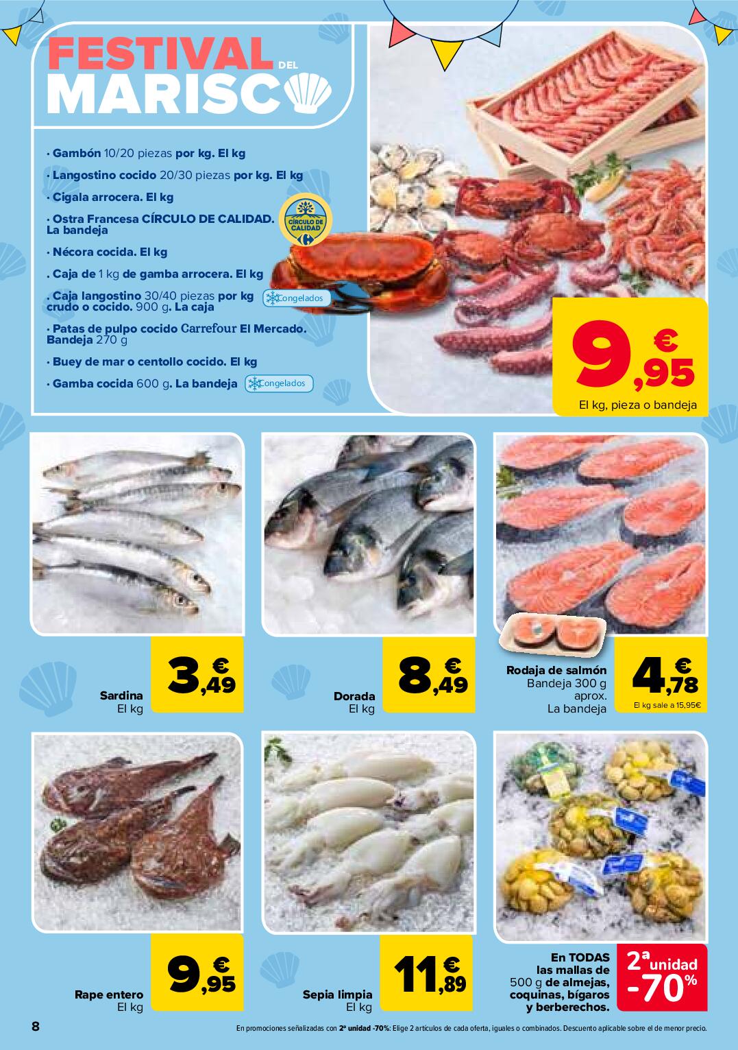 Folleto 3x2 Carrefour. Página 08