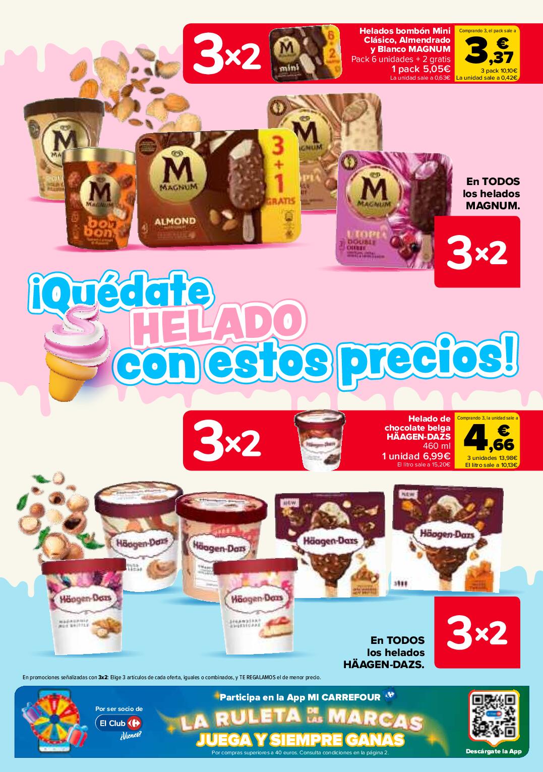 Folleto 3x2 Carrefour. Página 21