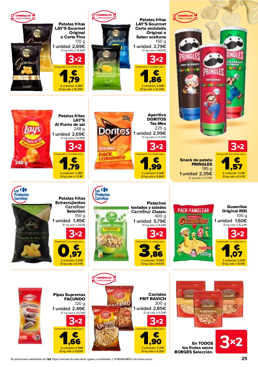 Folleto 3x2 Carrefour. Página 27