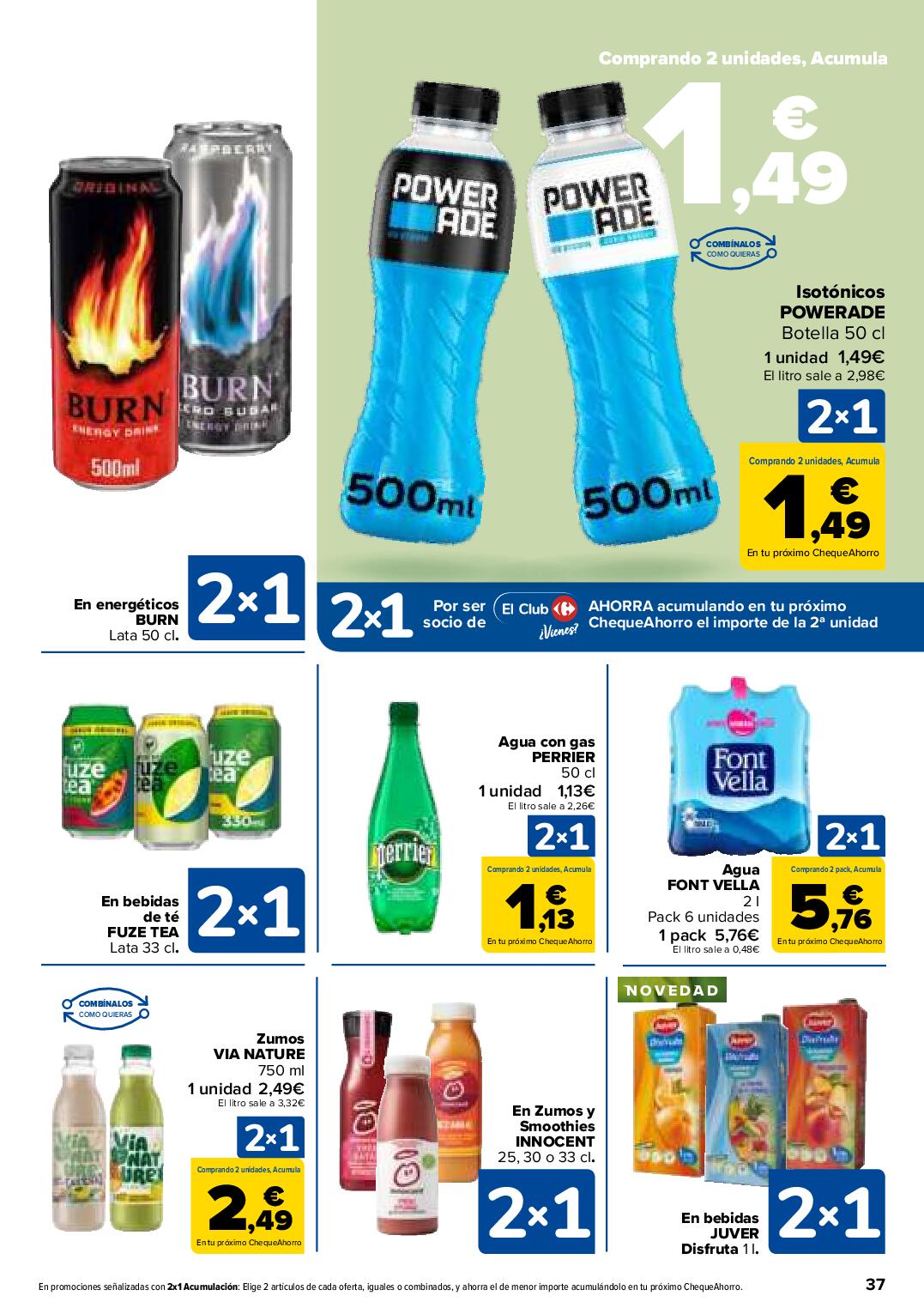 Folleto 3x2 Carrefour. Página 41