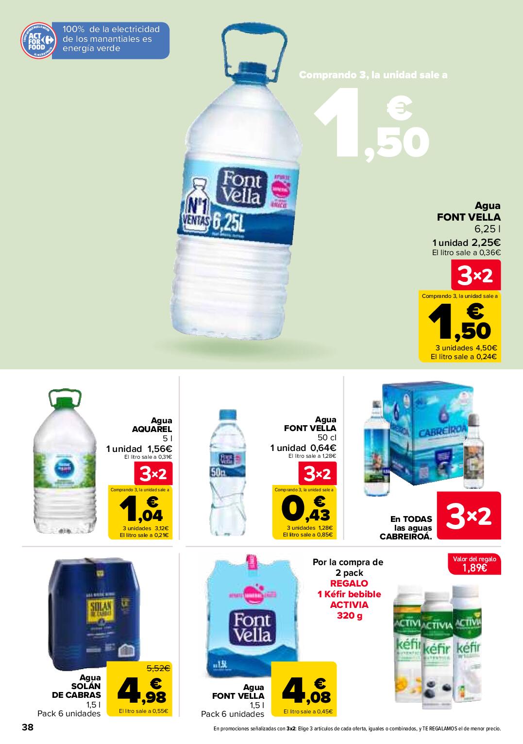 Folleto 3x2 Carrefour. Página 42
