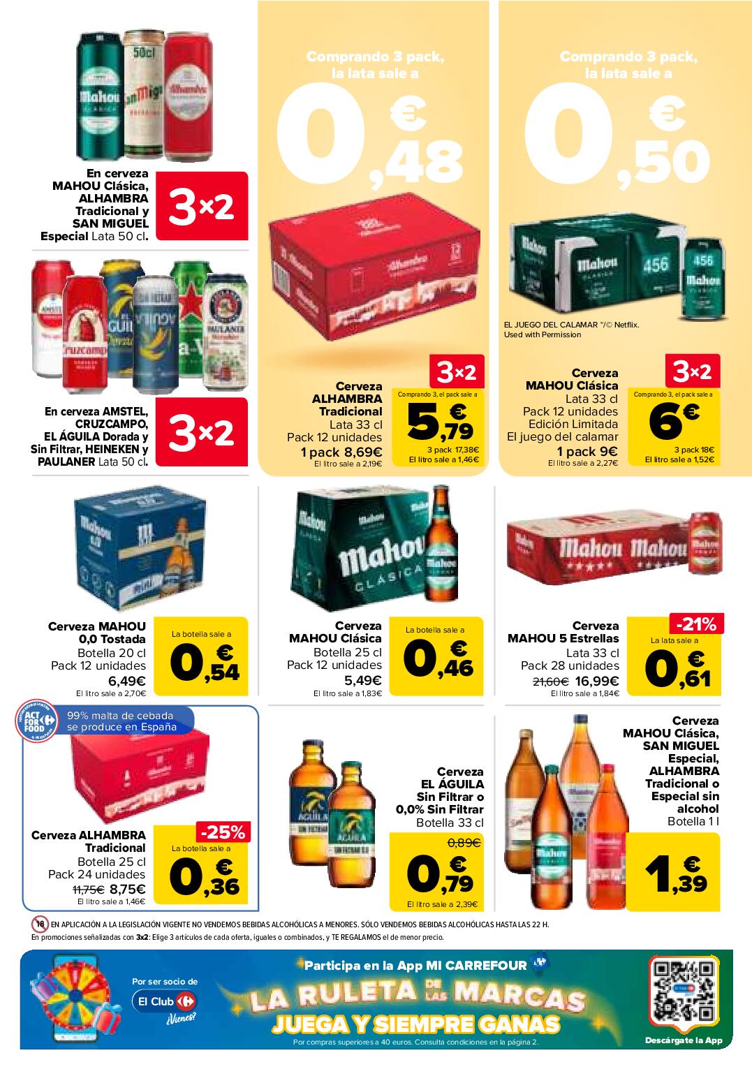 Folleto 3x2 Carrefour. Página 45
