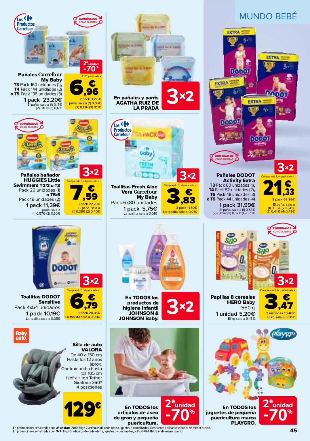 Folleto 3x2 Carrefour. Página 49