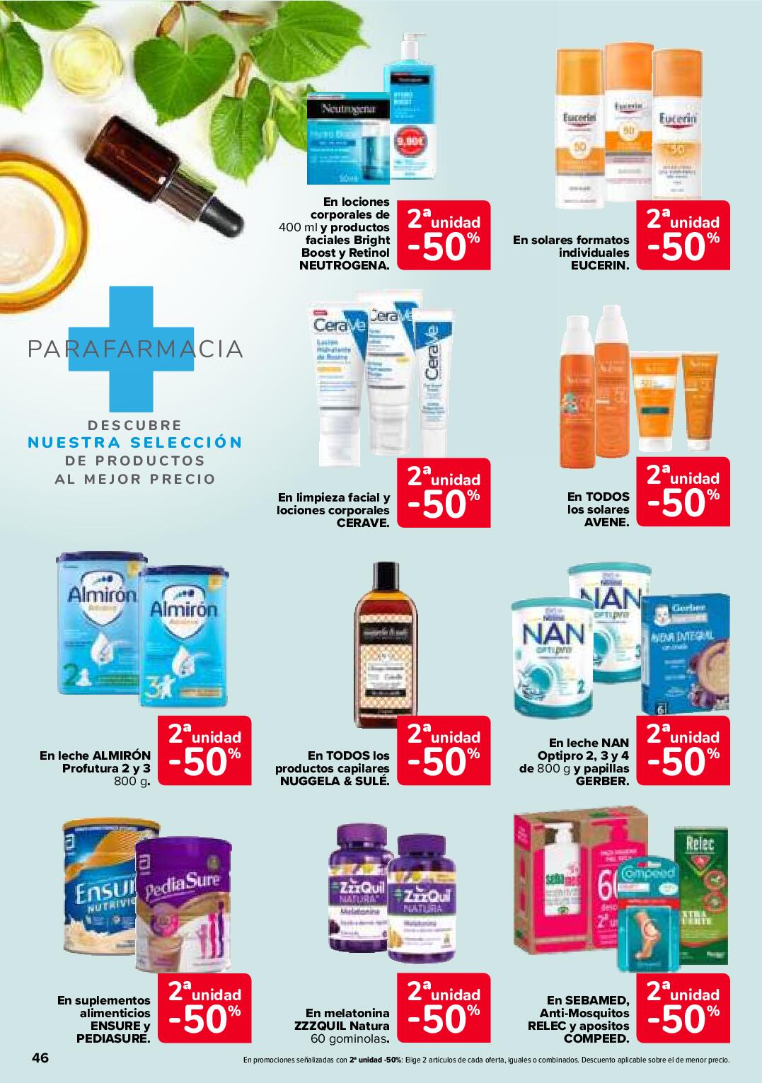 Folleto 3x2 Carrefour. Página 50